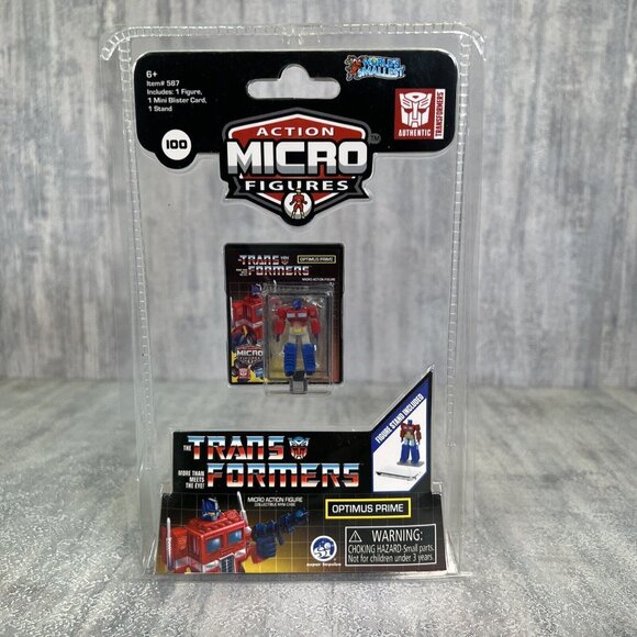 World's Smallest Action Micro Figures - Transformers - OPTIMUS PRIME - Picture 1 of 5